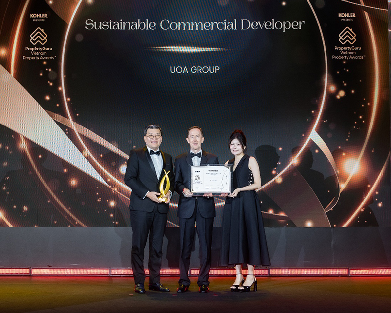 UOA Group nhận 4 giải thưởng tại PropertyGuru Việt Nam 2026