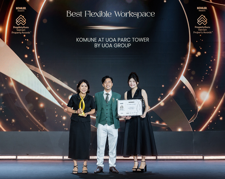UOA Group nhận 4 giải thưởng tại PropertyGuru Việt Nam 2026