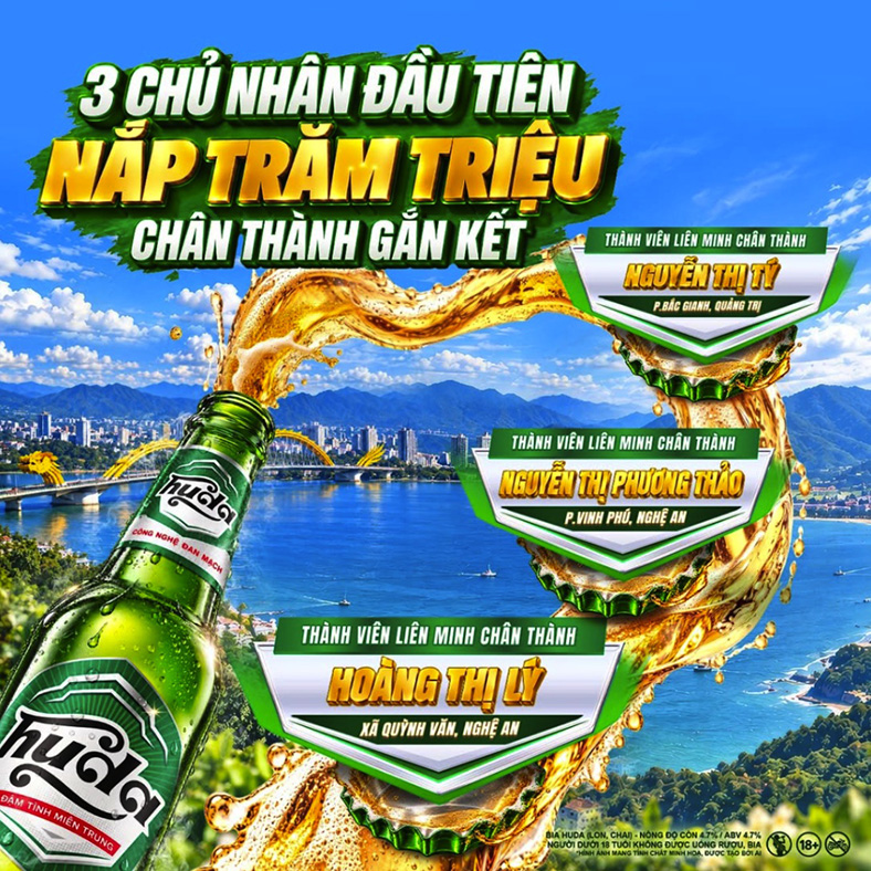 Huda kết nối niềm vui trúng thưởng với hoạt động vì cộng đồng ở miền Trung