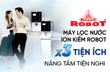 Những tiện ích của máy lọc nước điện giải - nóng thông minh - lạnh ROBOT