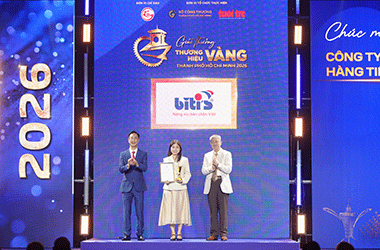 Biti's được vinh danh tại Giải thưởng Thương hiệu Vàng TP.HCM 2026