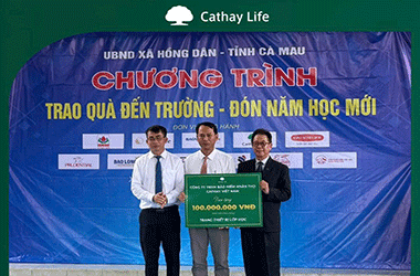 Dấu ấn an sinh xã hội của Cathay Life Việt Nam
