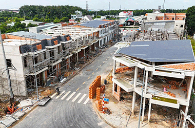 Khu nhà phố thương mại Gia Khải chuẩn bị bàn giao đợt 1