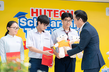 HUTECH Scholarship Tour 2026: Giải quyết nỗi lo học phí