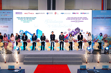 Khai mạc Ngày hội Nhân vật Biểu tượng và Bản quyền Việt Nam - Hàn Quốc 2025