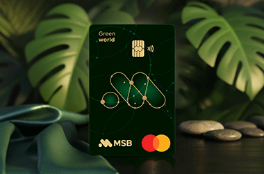 Thẻ tín dụng MSB Mastercard Green World: Tinh hoa trải nghiệm