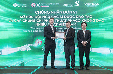 Mắt Sài Gòn tổ chức hội nghị Phaco Không Dao tại Việt Nam