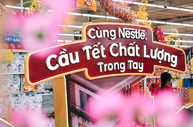 Nestlé lan tỏa thông điệp đón 'Tết chất lượng'