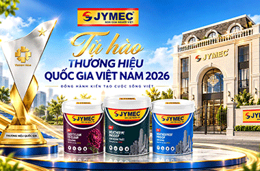 Sơn JYMEC tự hào là Thương hiệu Quốc gia Việt Nam 2026