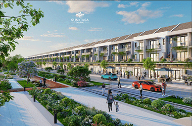 Sun Casa Square: lợi thế sống, làm việc trong 'hệ sinh thái VSIP'