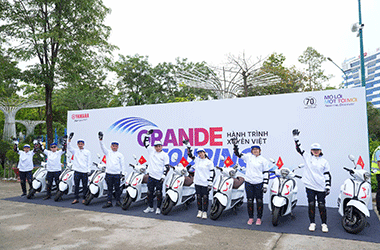 Chinh phục 3.300 km xuyên Việt cùng Yamaha Grande