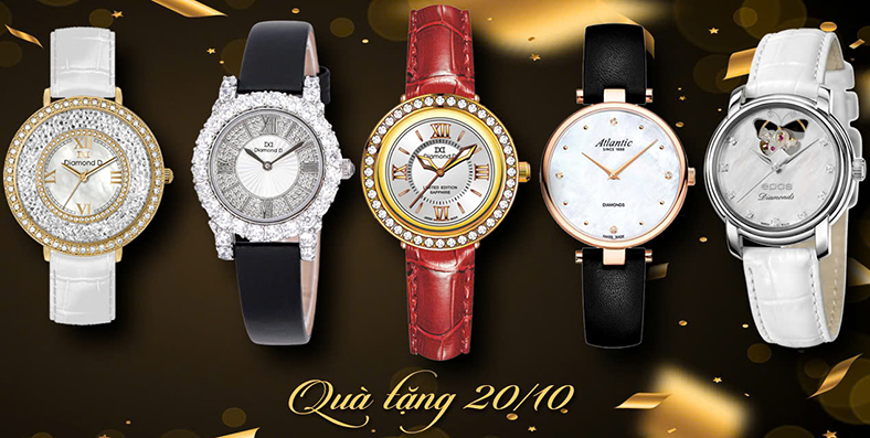 20-10 - Quà tặng đồng hồ thanh lịch và đẳng cấp từ Đăng Quang Watch