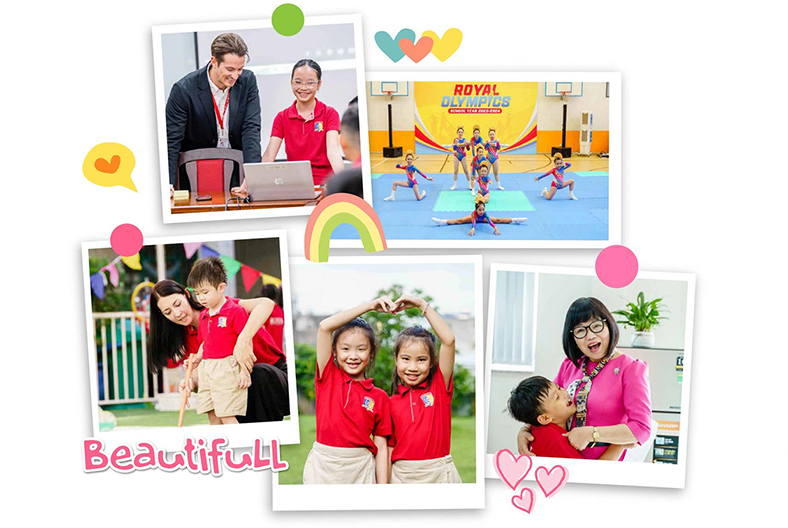 Sắc hồng ở Royal School và cái bắt tay làm nên sức mạnh diệu kỳ