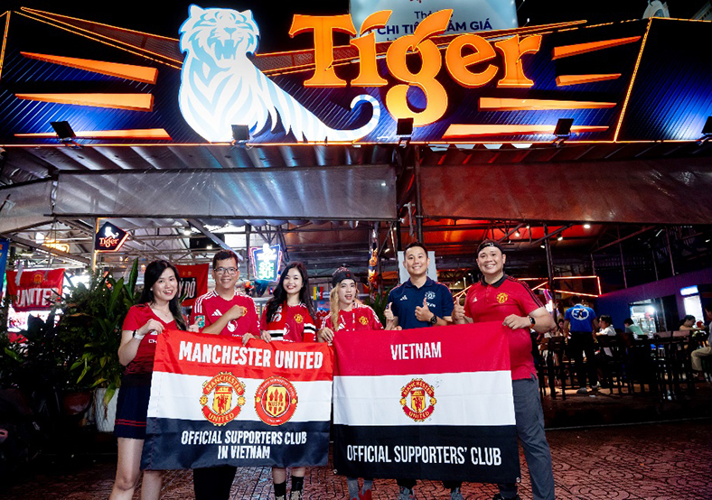 Tiger - bia chính thức của Manchester United