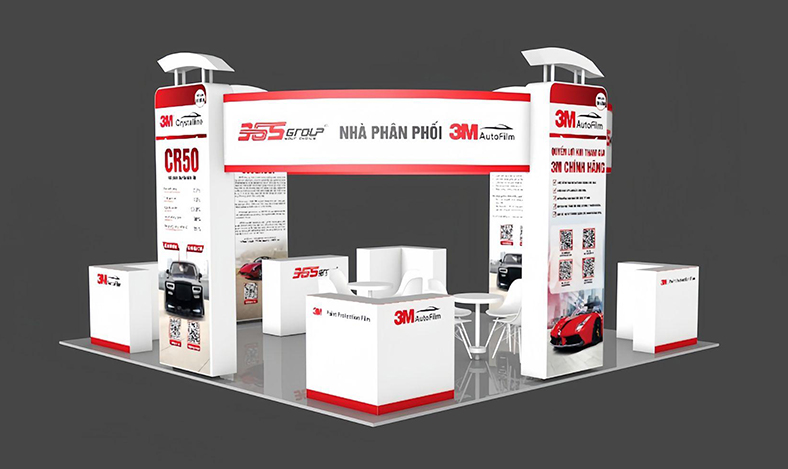 365Group giới thiệu phim cách nhiệt 3M và PPF 3M tại Vietnam Motor Show 2024