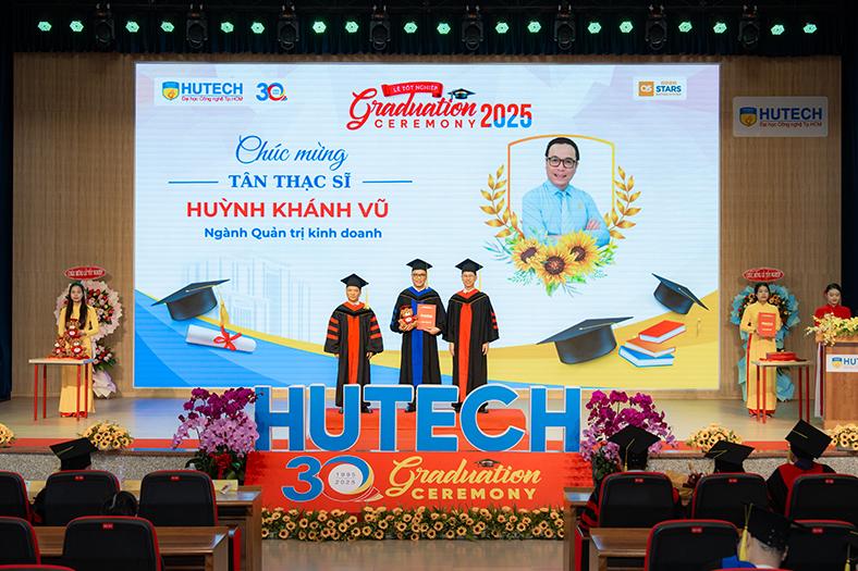 HUTECH tuyển sinh 16 chuyên ngành trình độ thạc sĩ năm 2025