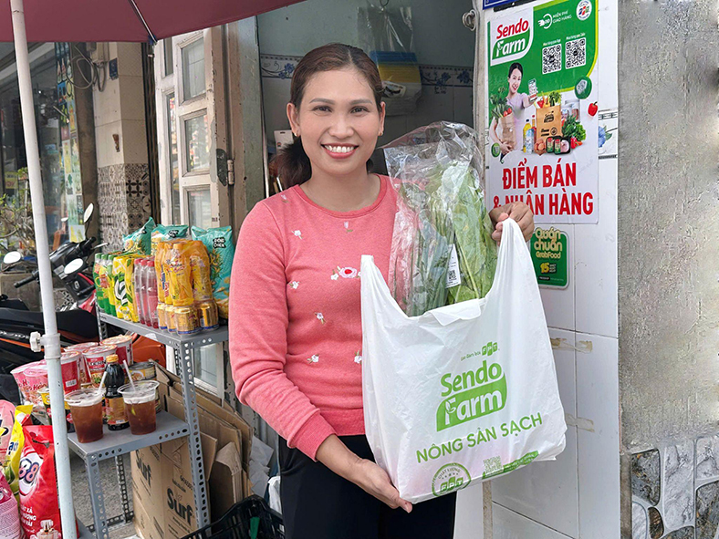 Chị em tăng gia mở 'siêu thị online' tại nhà