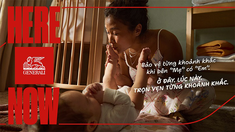 Generali ra mắt chiến dịch "Here & now"