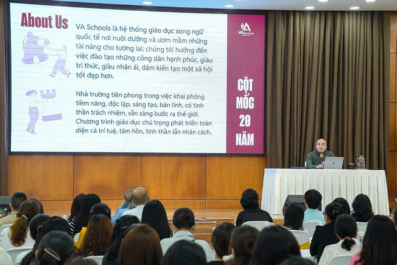 VA Schools ra mắt bộ nhận diện thương hiệu mới: Trường học của sự lắng nghe