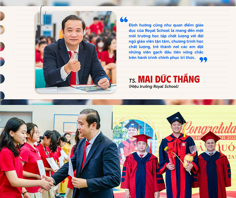 Lễ tốt nghiệp tại Royal School: Ngày trưởng thành trong yêu thương, kiêu hãnh bước ra thế giới