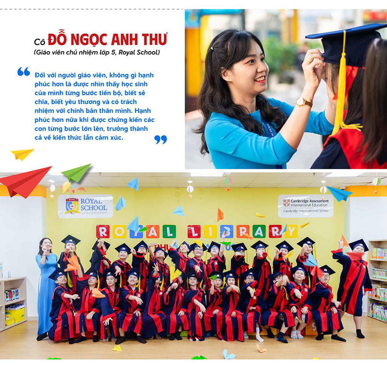 Lễ tốt nghiệp tại Royal School: Ngày trưởng thành trong yêu thương, kiêu hãnh bước ra thế giới