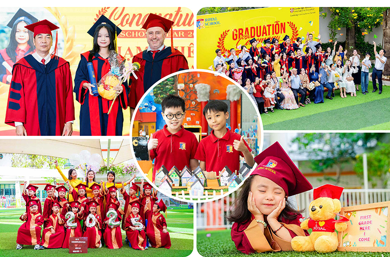 Lễ tốt nghiệp tại Royal School: Ngày trưởng thành trong yêu thương, kiêu hãnh bước ra thế giới