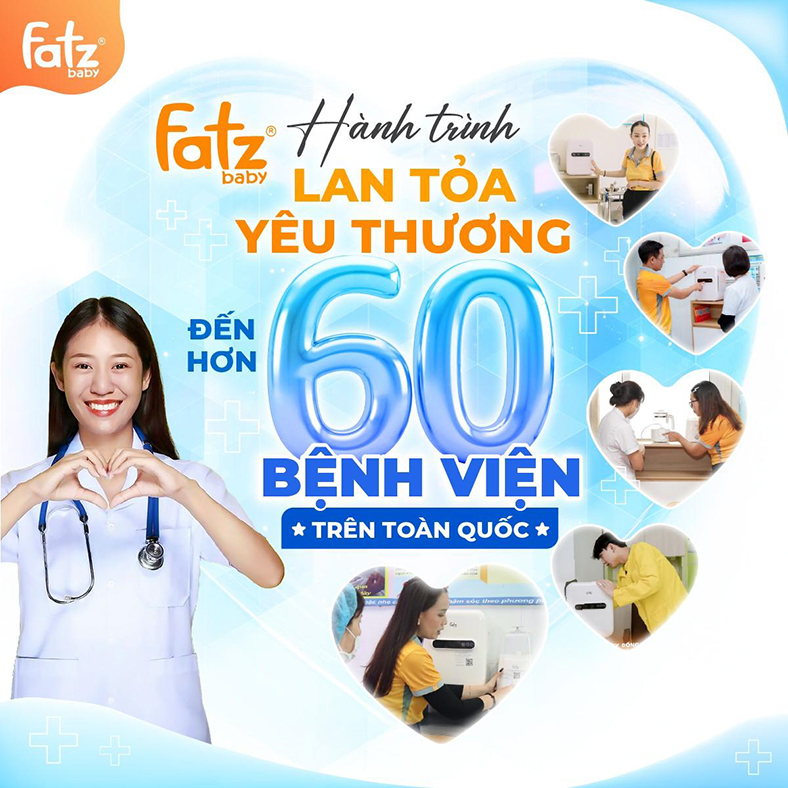 Fatzbaby đẩy mạnh các hoạt động hợp tác y tế