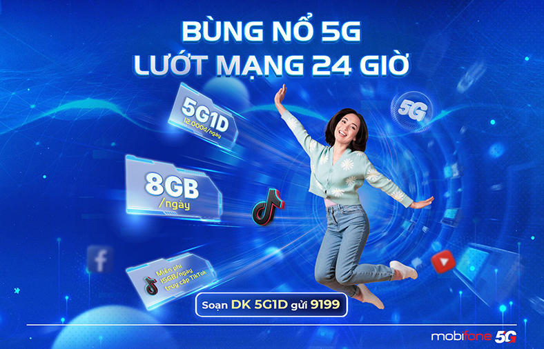 Gói cước 5G ngắn ngày – Giải pháp cho các tín đồ mạng xã hội