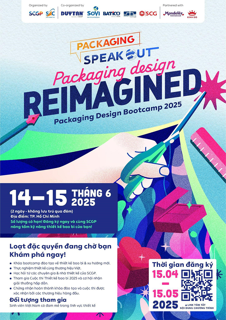 Packaging Speak Out 2025 trở lại - mở lối sáng tạo cho ngành bao bì