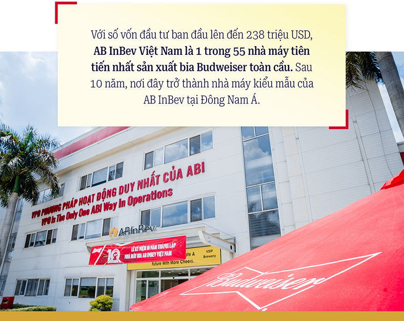 AB INBEV Việt Nam: Hành trình 10 năm từng bước vượt bậc