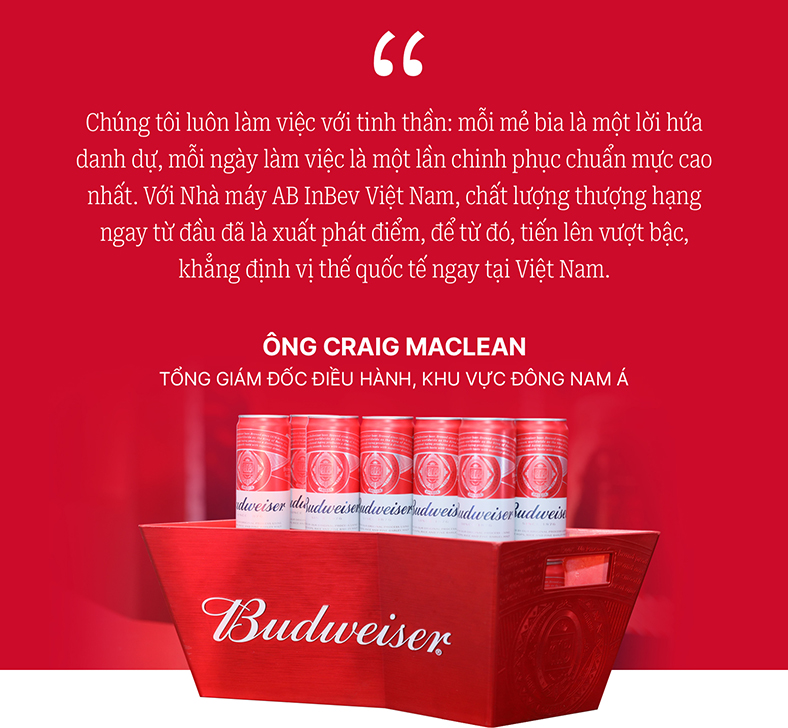 AB INBEV Việt Nam: Hành trình 10 năm từng bước vượt bậc