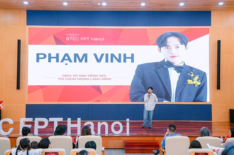 Học cách tỏa sáng bằng sự khác biệt từ người trong nghề tại TEDxBTEC FPT