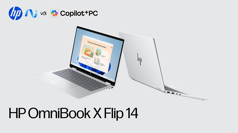 Chạm tay chuẩn sống bứt phá với HP OmniBook X Flip 14