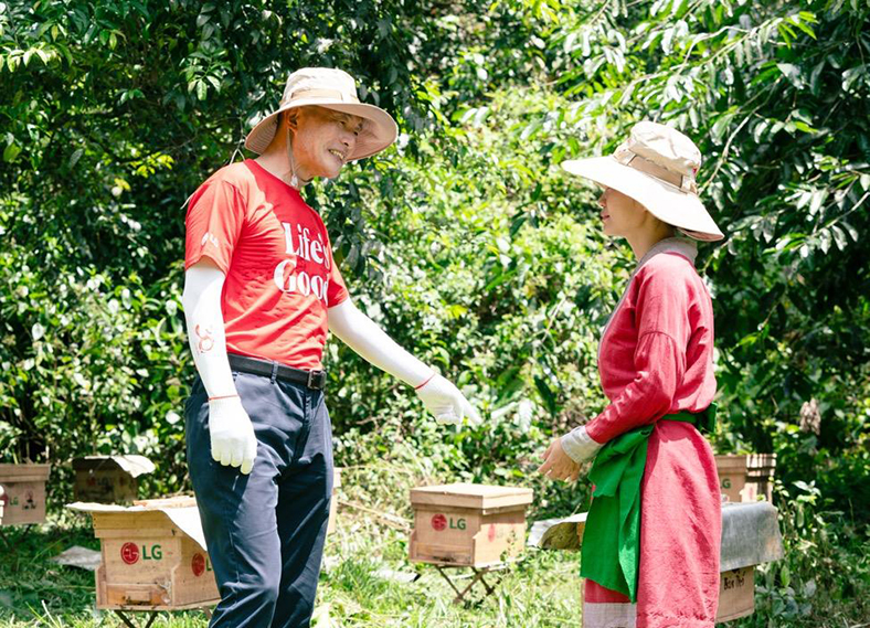 Cùng Đại sứ Cộng đồng LG hồi sinh rừng xanh, gieo mật ngọt lành