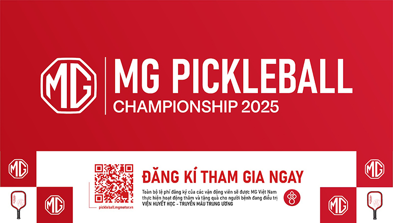 Khởi động giải đấu MG Pickleball Championship 2025
