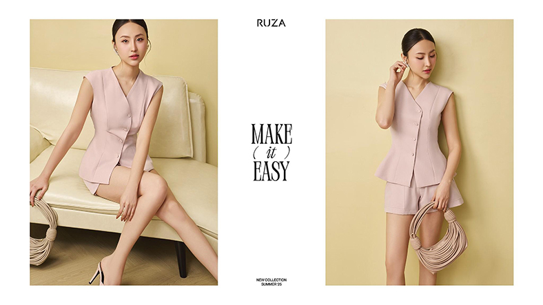 Thương hiệu thời trang RUZA nỗ lực khẳng định dấu ấn riêng