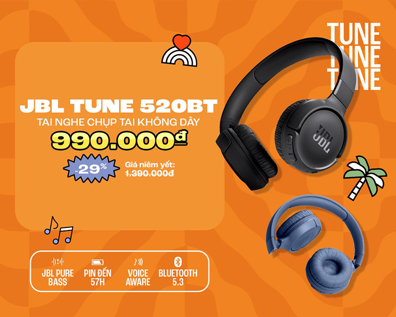 JBL Summer Sale - ưu đãi lên đến hàng triệu đồng