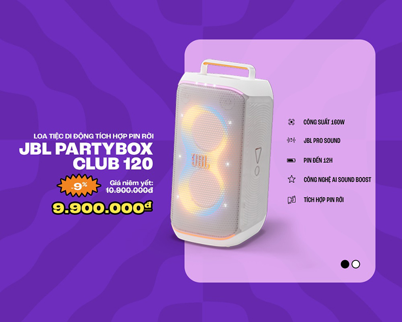 JBL Summer Sale - ưu đãi lên đến hàng triệu đồng