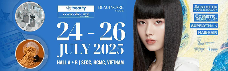 Triển lãm thương mại làm đẹp Vietbeauty và Cosmobeauté Vietnam 2025