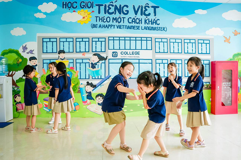 Unigo College kiến tạo không gian giúp bé tập trung học tập và vui chơi