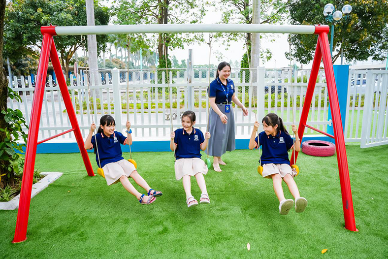 Unigo College kiến tạo không gian giúp bé tập trung học tập và vui chơi