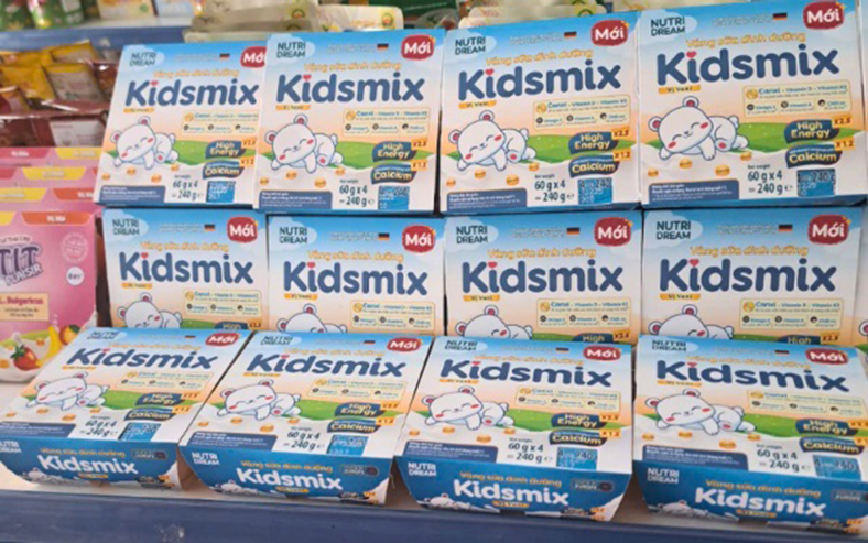 Váng sữa dinh dưỡng Kidsmix 'phủ sóng' trên toàn quốc