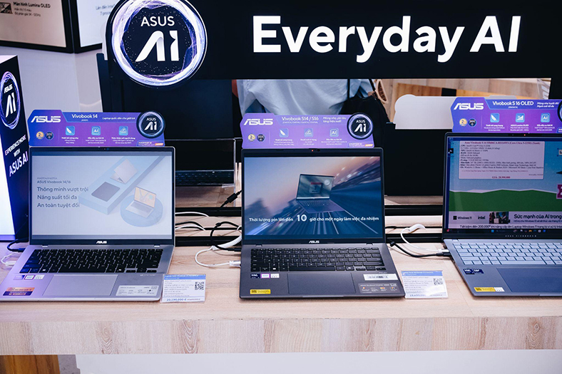 ASUS mở rộng mô hình cửa hàng trải nghiệm tại TP.HCM