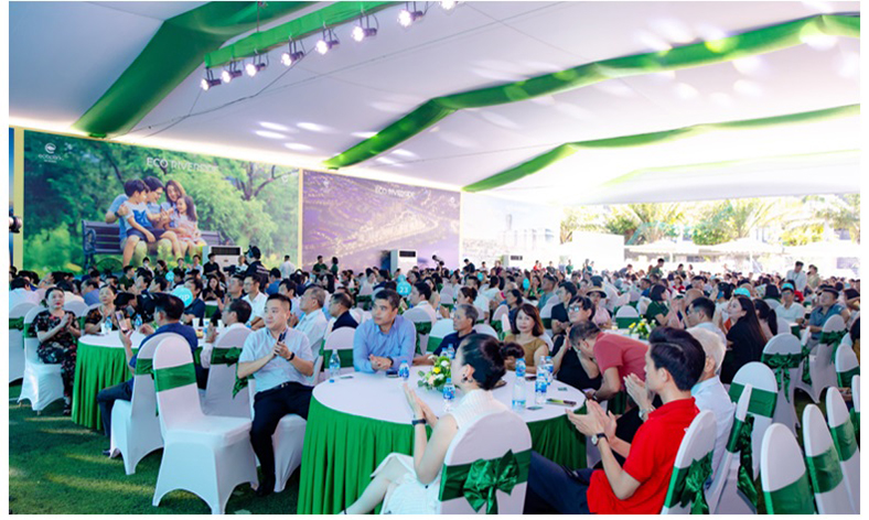 Eco Riverside Hải Phòng chốt 300 căn sau một giờ mở bán