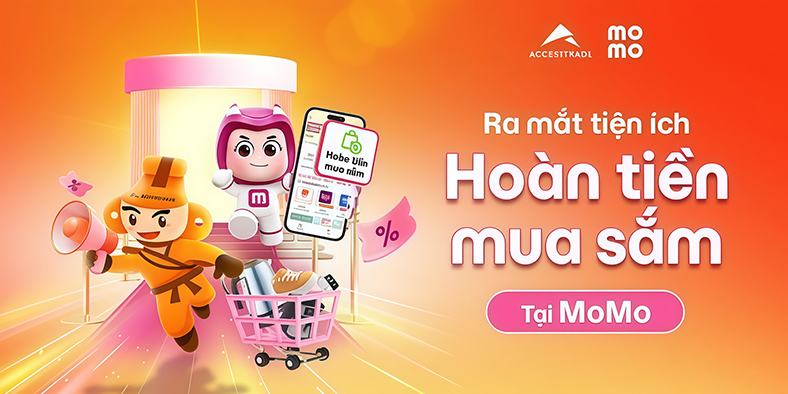 Hoàn tiền mua sắm - tiện ích mới trên MoMo