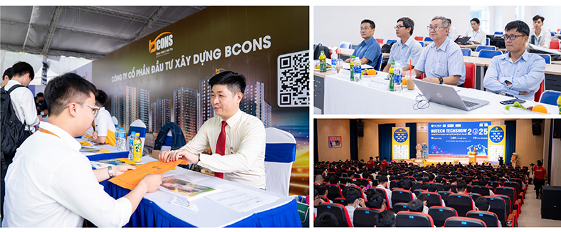 Xe điện tự lái - tâm điểm chú ý tại HUTECH TECHSHOW 2025