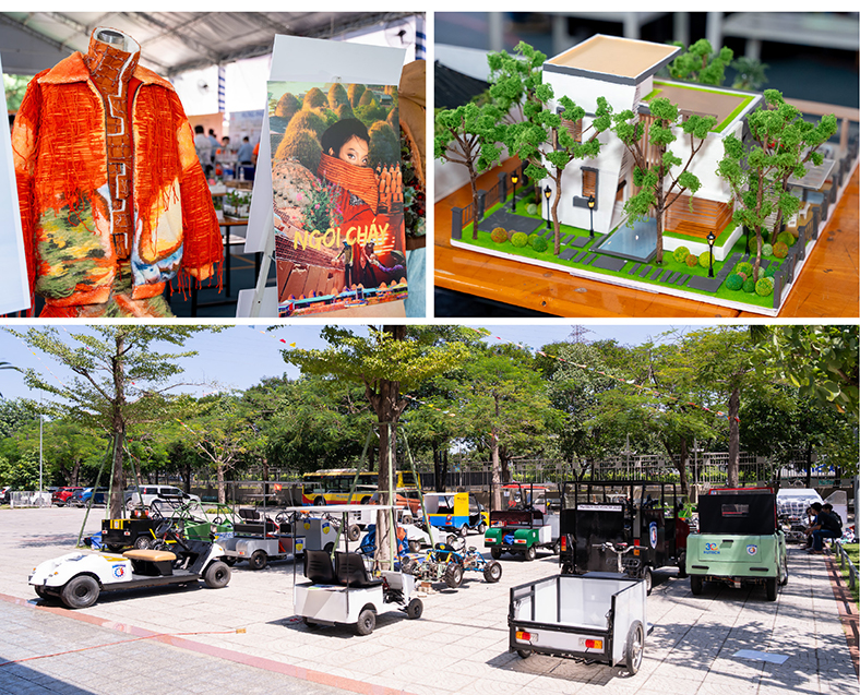 Xe điện tự lái - tâm điểm chú ý tại HUTECH TECHSHOW 2025
