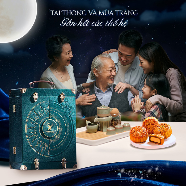 Bánh Trung thu Tai Thong và mùa trăng gắn kết các thế hệ