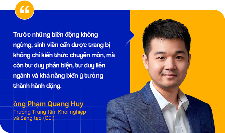 Giáo dục khai phóng: sáng tạo từ giảng đường, lan tỏa đến cộng đồng