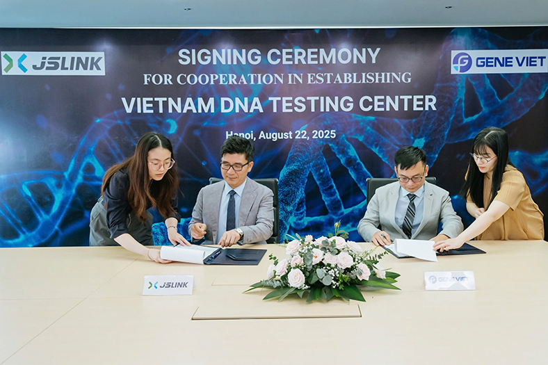 Gene Viet hợp tác JS Link xây dựng Trung tâm xét nghiệm gene